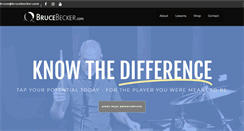 Desktop Screenshot of brucebecker.com